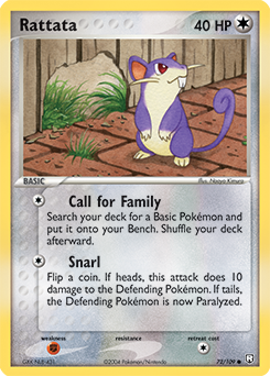 Rattata Team Rocket Returns #72