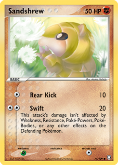 Sandshrew #74 Team Rocket Returns