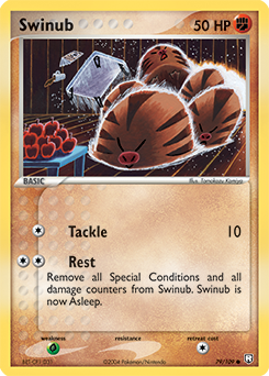 Swinub #79 Team Rocket Returns