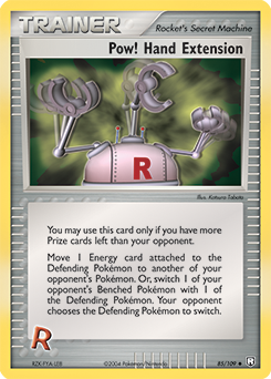 Pow! Hand Extension #85 Team Rocket Returns