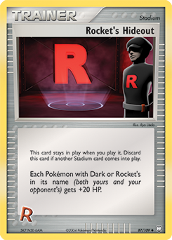 Rocket's Hideout #87 Team Rocket Returns