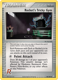 Rocket's Tricky Gym #90 PSA 10