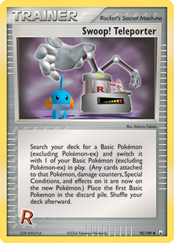 Swoop! Teleporter #92 Team Rocket Returns
