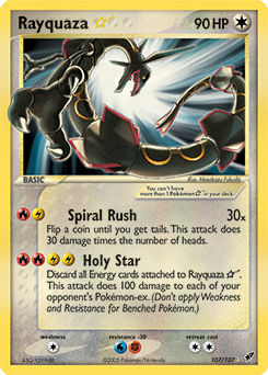 Rayquaza ★ #107 Deoxys