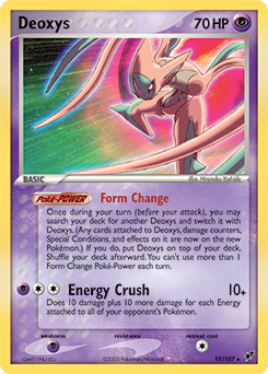Deoxys #17 Deoxys