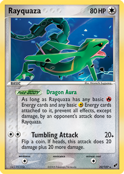 Rayquaza #22 Deoxys