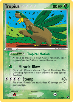 Tropius #27 PSA 10