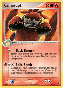 Camerupt #4 Deoxys