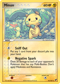 Minun #41 PSA 10