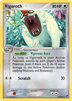 Vigoroth #50 Deoxys