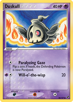 Duskull Deoxys #58