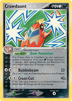 Crawdaunt #6 Deoxys