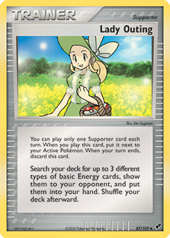 Lady Outing #87 Deoxys