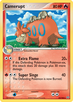 Camerupt #23 PSA 10