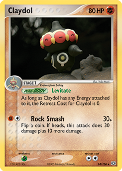Claydol #24 Emerald