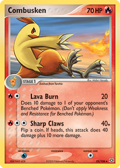 Combusken #25 Emerald