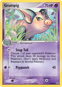 Grumpig #30 PSA 10