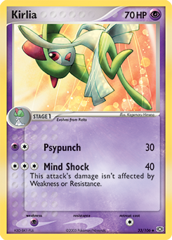 Kirlia #33 Emerald