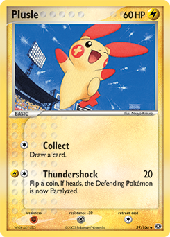 Plusle #39 Emerald