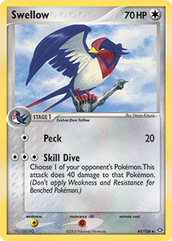 Swellow #41 PSA 10