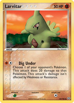 Larvitar #52 PSA 10