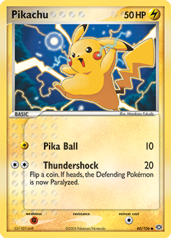 Pikachu #60 Emerald