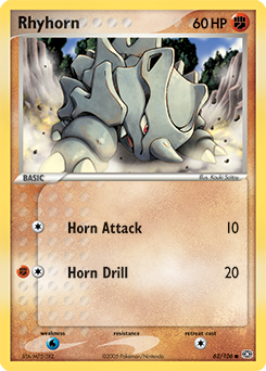 Rhyhorn #62 PSA 10