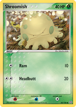 Shroomish #63 Emerald