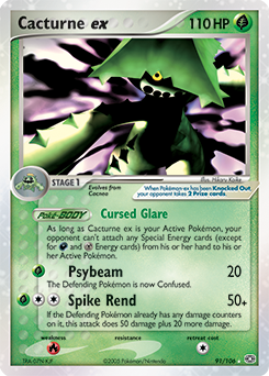 Cacturne ex #91 Emerald