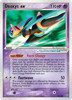 Deoxys ex #93 Emerald