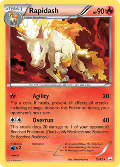 Rapidash #15 PSA 10