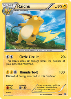Raichu #27 Generations