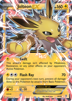 Jolteon-EX #28 Generations