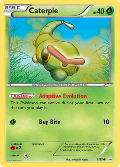 Caterpie #3 PSA 10