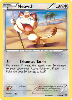 Meowth #53 Generations