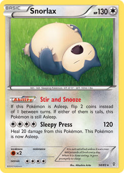 Snorlax #58 PSA 10