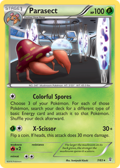 Parasect Generations #7