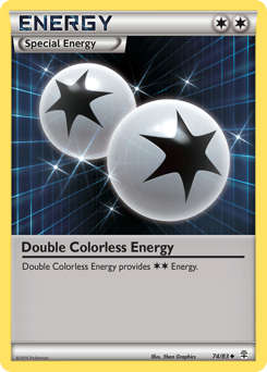 Double Colorless Energy #74 PSA 10