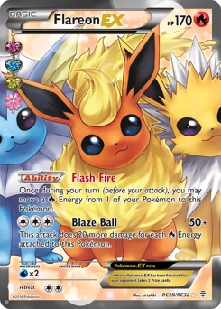 Flareon-EX #RC28 Generations