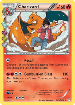 Charizard #RC5 Generations