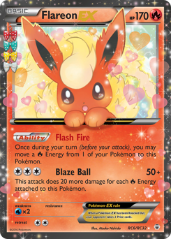 Flareon-EX #RC6 Generations