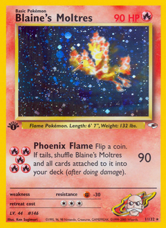Blaine's Moltres Gym Heroes #1