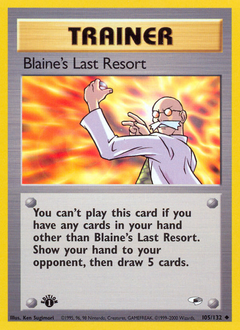 Blaine's Last Resort #105 Gym Heroes