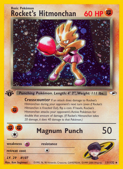 Rocket's Hitmonchan #11 Gym Heroes