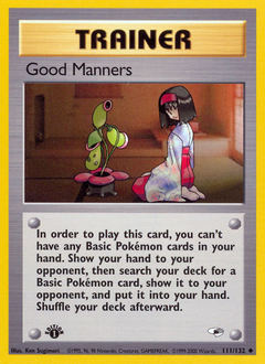 Good Manners #111 Gym Heroes