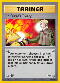 Lt. Surge's Treaty #112 Gym Heroes