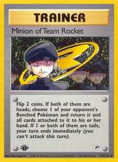Minion of Team Rocket #113 PSA 10