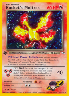 Rocket's Moltres Gym Heroes #12