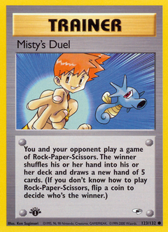 Misty's Duel #123 Gym Heroes
