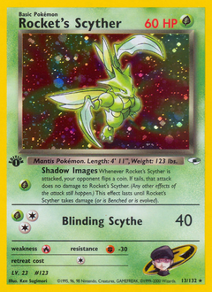 Rocket's Scyther #13 Gym Heroes